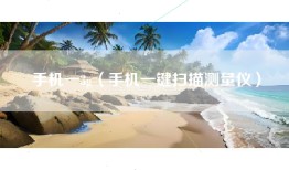 手机一3g（手机一键扫描测量仪）